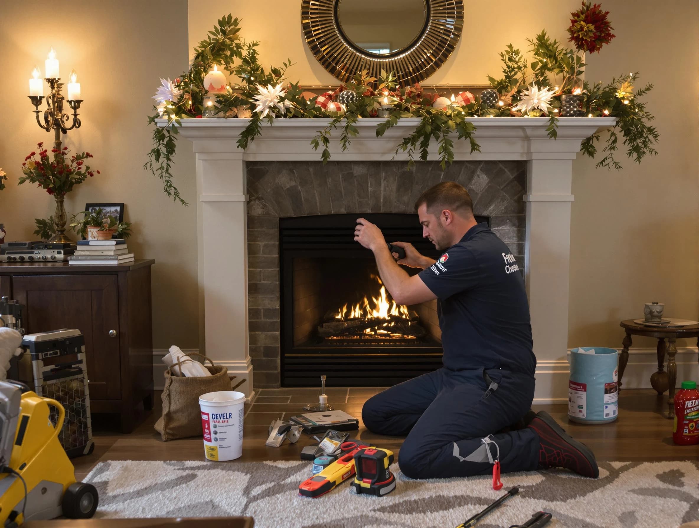 Peachtree City Chimney Sweep offering fireplace maintenance services in Peachtree City, GA